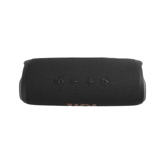 Top controls and woven grille.