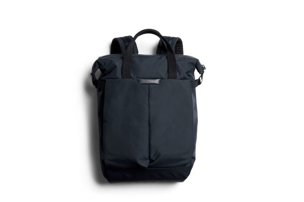Bellroy Tokyo Totepack Compact: The compact silhouette with the top closed.