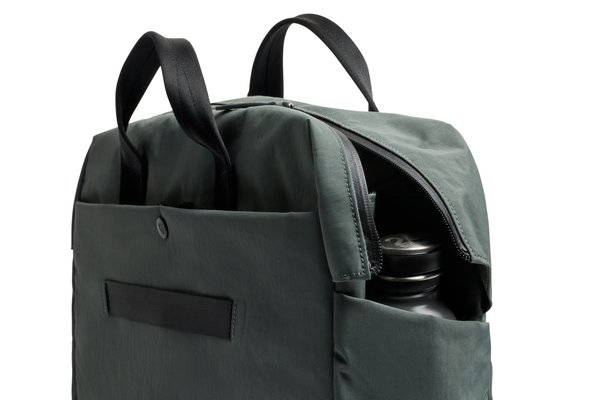 Bellroy Tokyo Work Bag: The bottle position must be considered alongside the space inside.