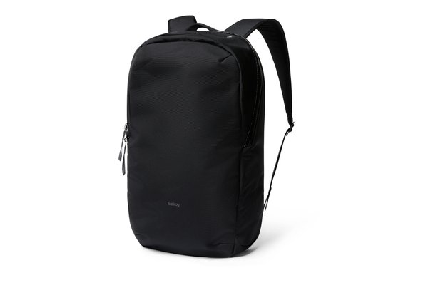 Bellroy Via Backpack: Via Backpack in Black, with a restrained exterior.