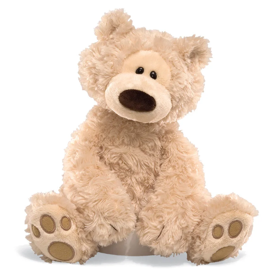 Philbin Bear, Beige, 12 in — product overview