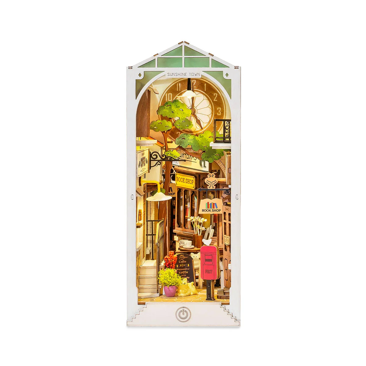 Rolife Sunshine Town Book Nook Kit TGB02 — product overview