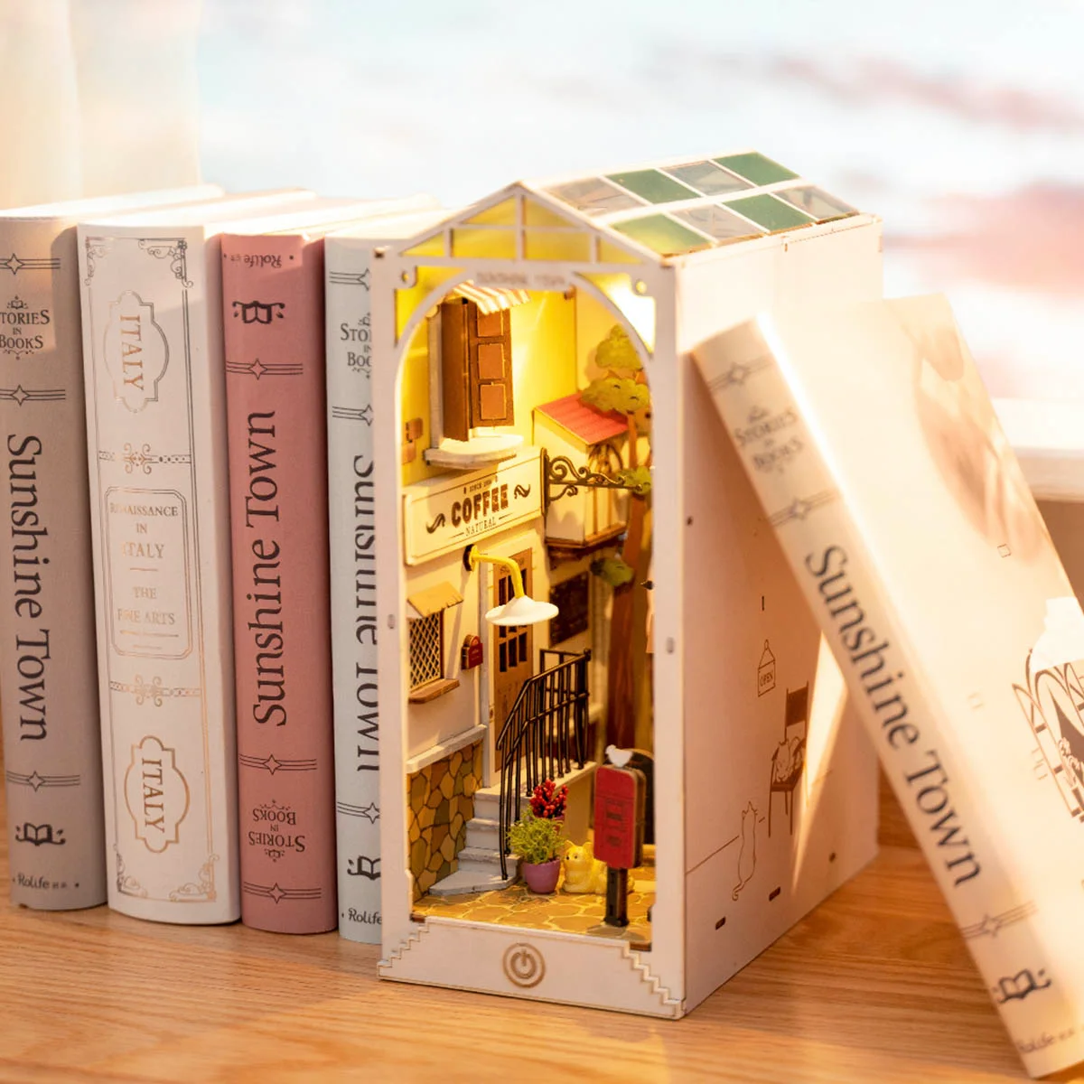 Rolife Sunshine Town Book Nook Kit TGB02 — manufacturer detail 5
