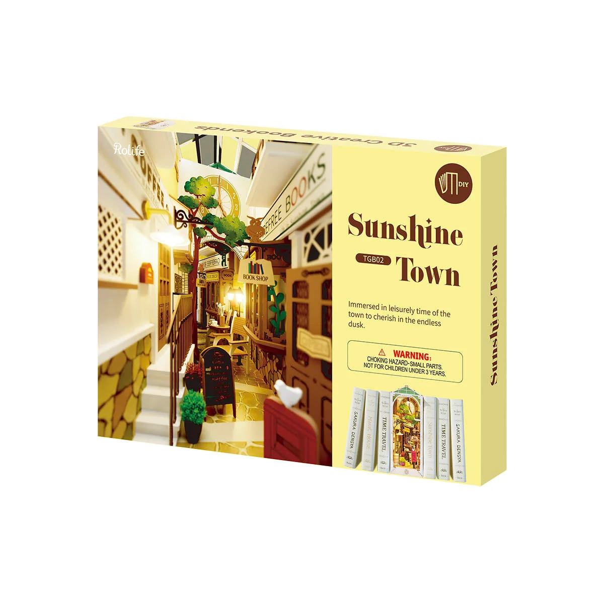 Rolife Sunshine Town Book Nook Kit TGB02 — manufacturer detail 6
