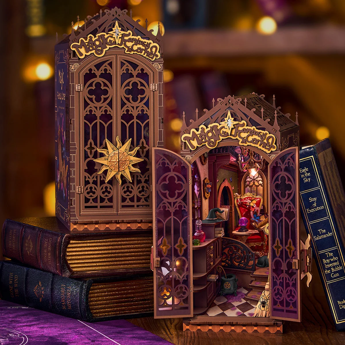 Rolife Magic Fantasy Corner DIY Book Nook Kit TGB14 — manufacturer detail 2