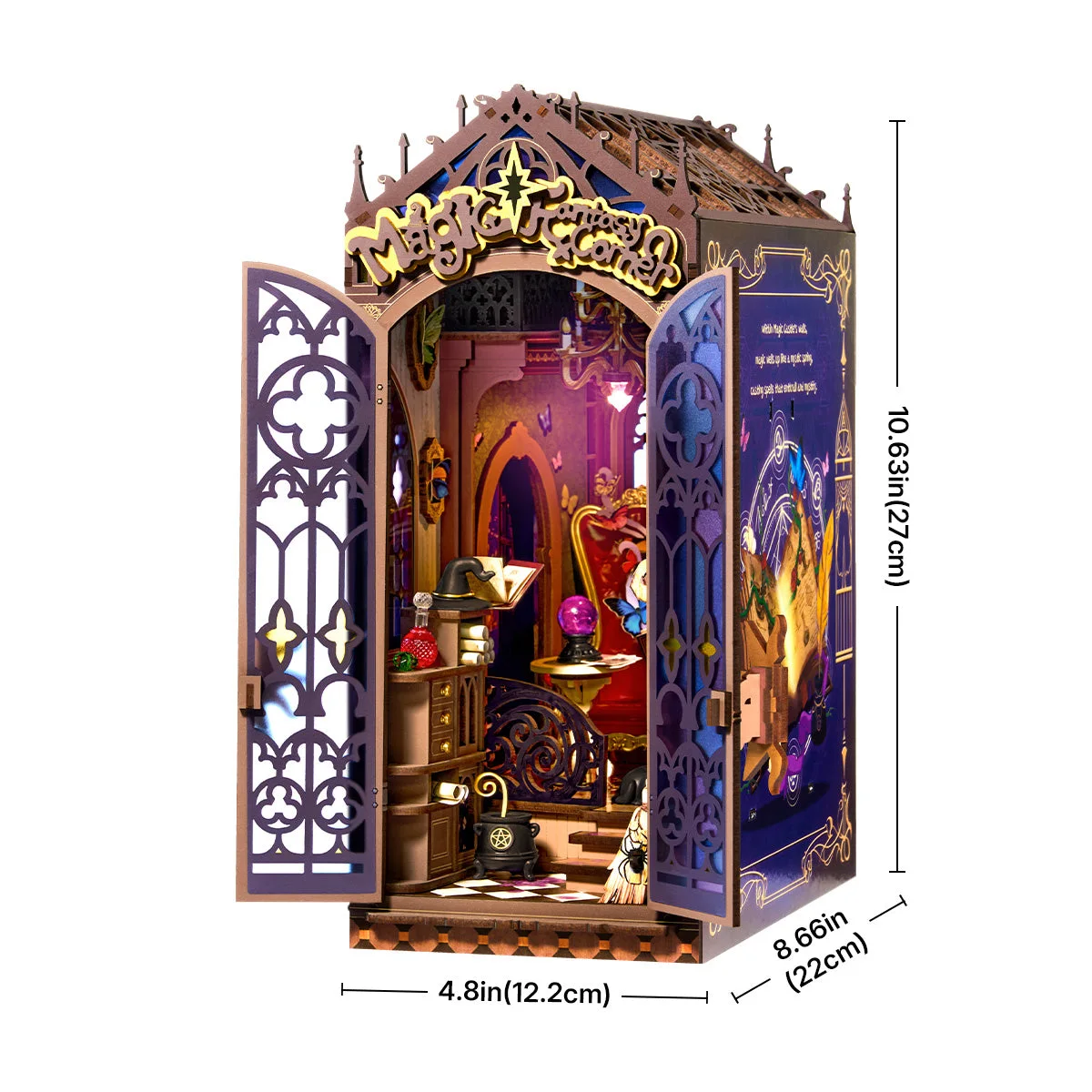 Rolife Magic Fantasy Corner DIY Book Nook Kit TGB14 — manufacturer detail 6