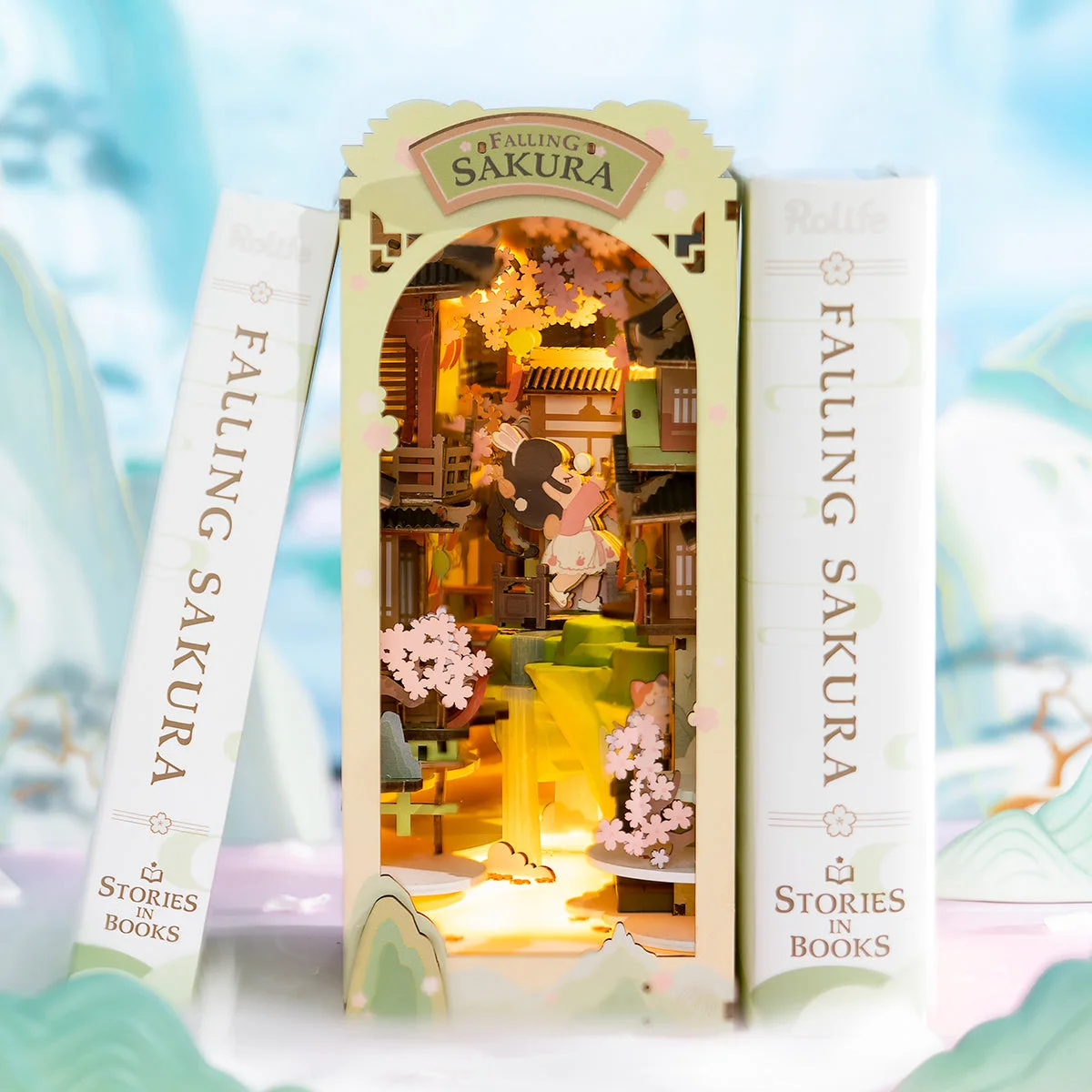 Rolife Falling Sakura DIY Book Nook TGB05 — manufacturer detail 2