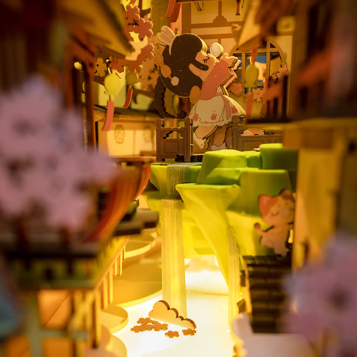 Rolife Falling Sakura DIY Book Nook TGB05 — manufacturer detail 3