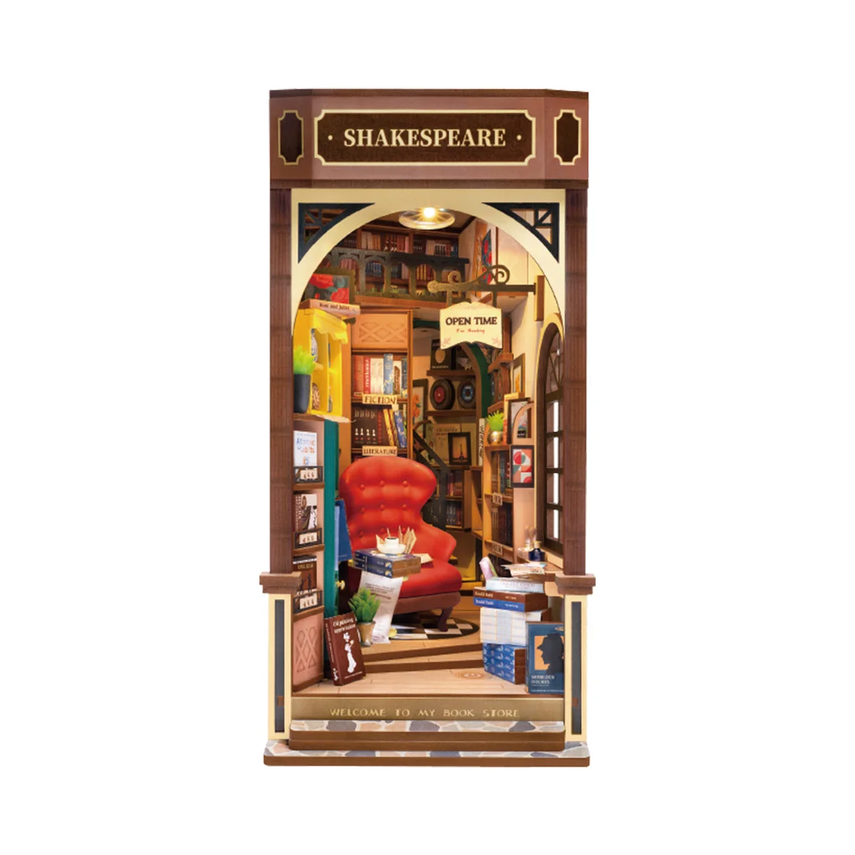 Rolife Bookstore DIY Book Nook Kit TGB07 — product overview