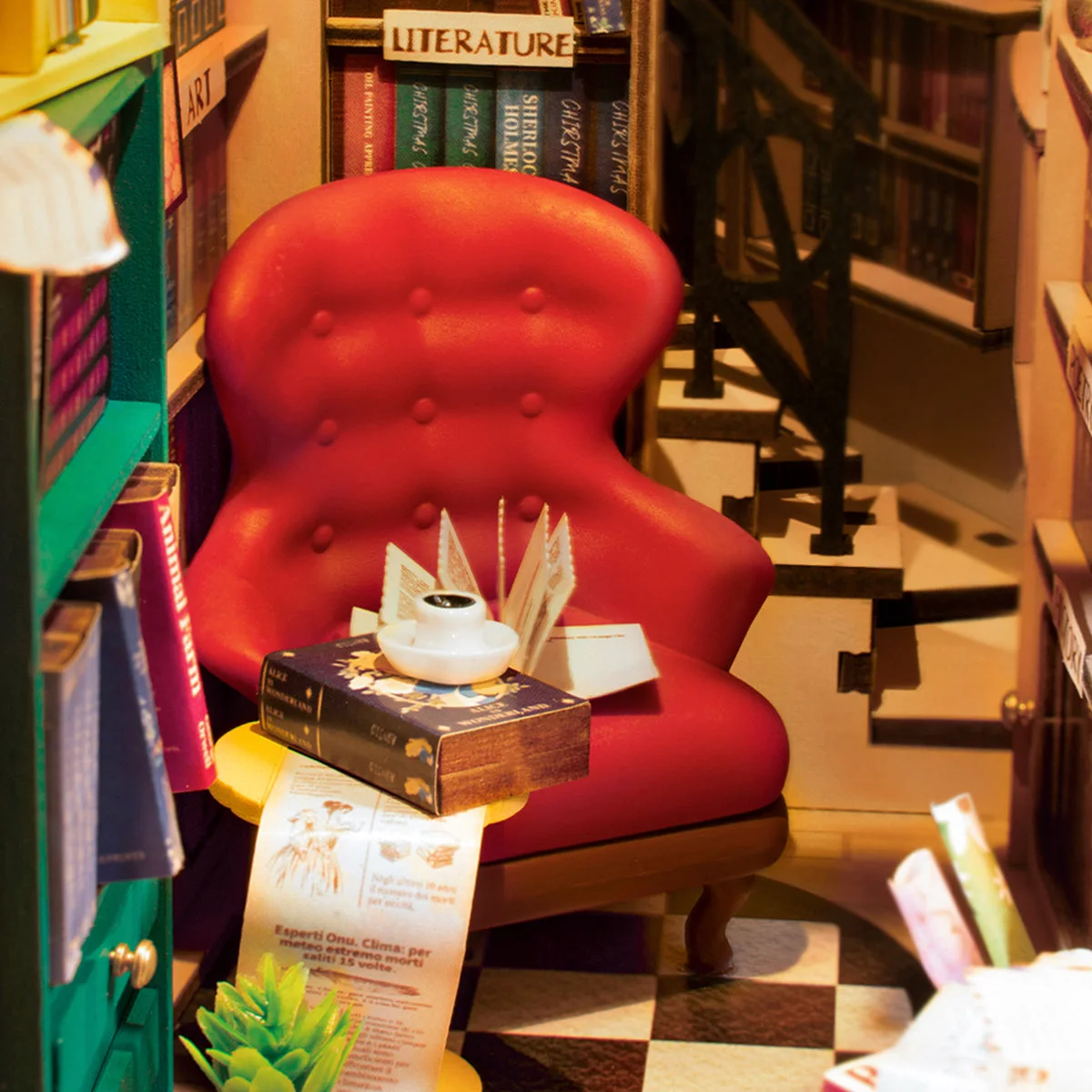 Rolife Bookstore DIY Book Nook Kit TGB07 — manufacturer detail 5