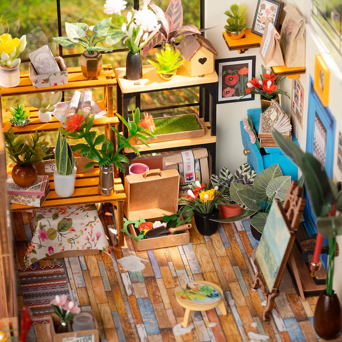 Rolife Cathy's Flower House DIY Miniature House DG104 — manufacturer detail 5
