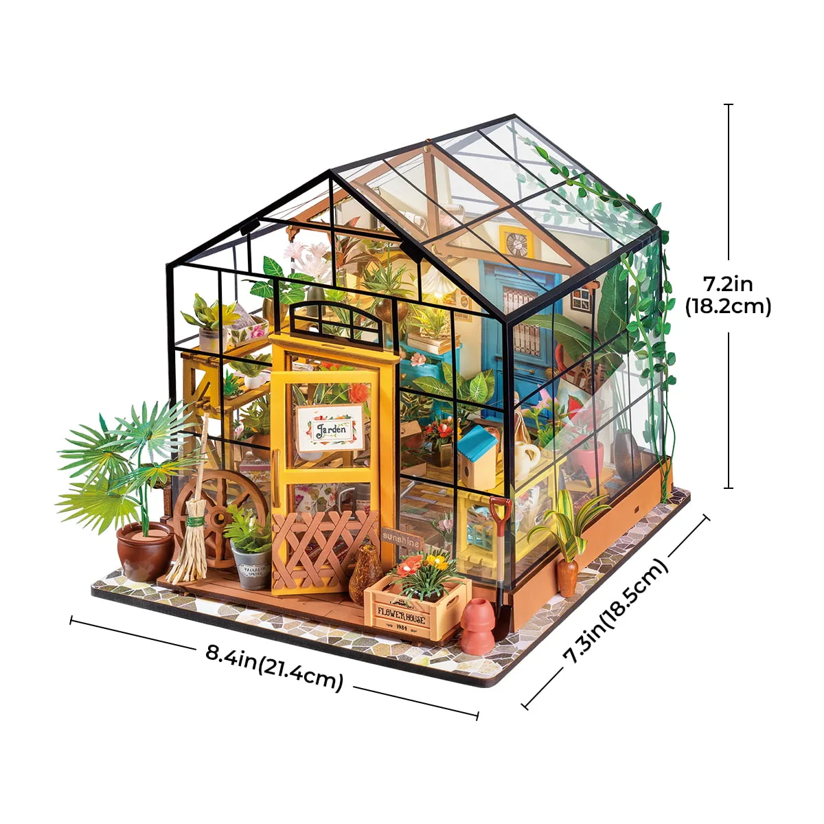 Rolife Cathy's Flower House DIY Miniature House DG104 — manufacturer detail 6