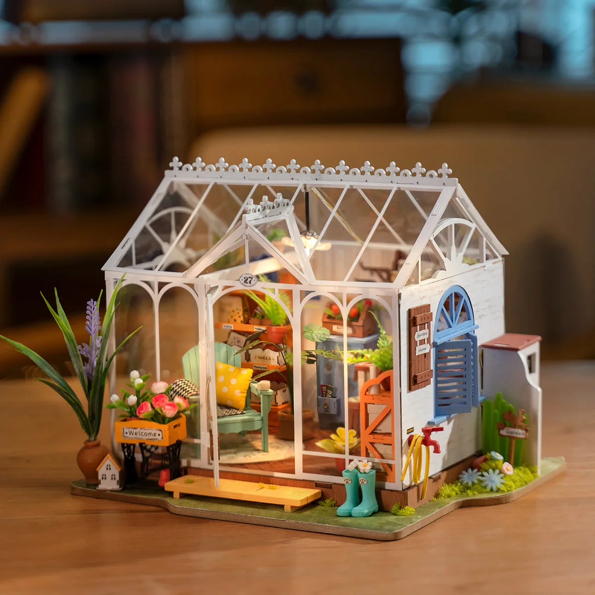 Rolife Dreamy Garden House DIY Miniature House Kit DG163 — manufacturer detail 2