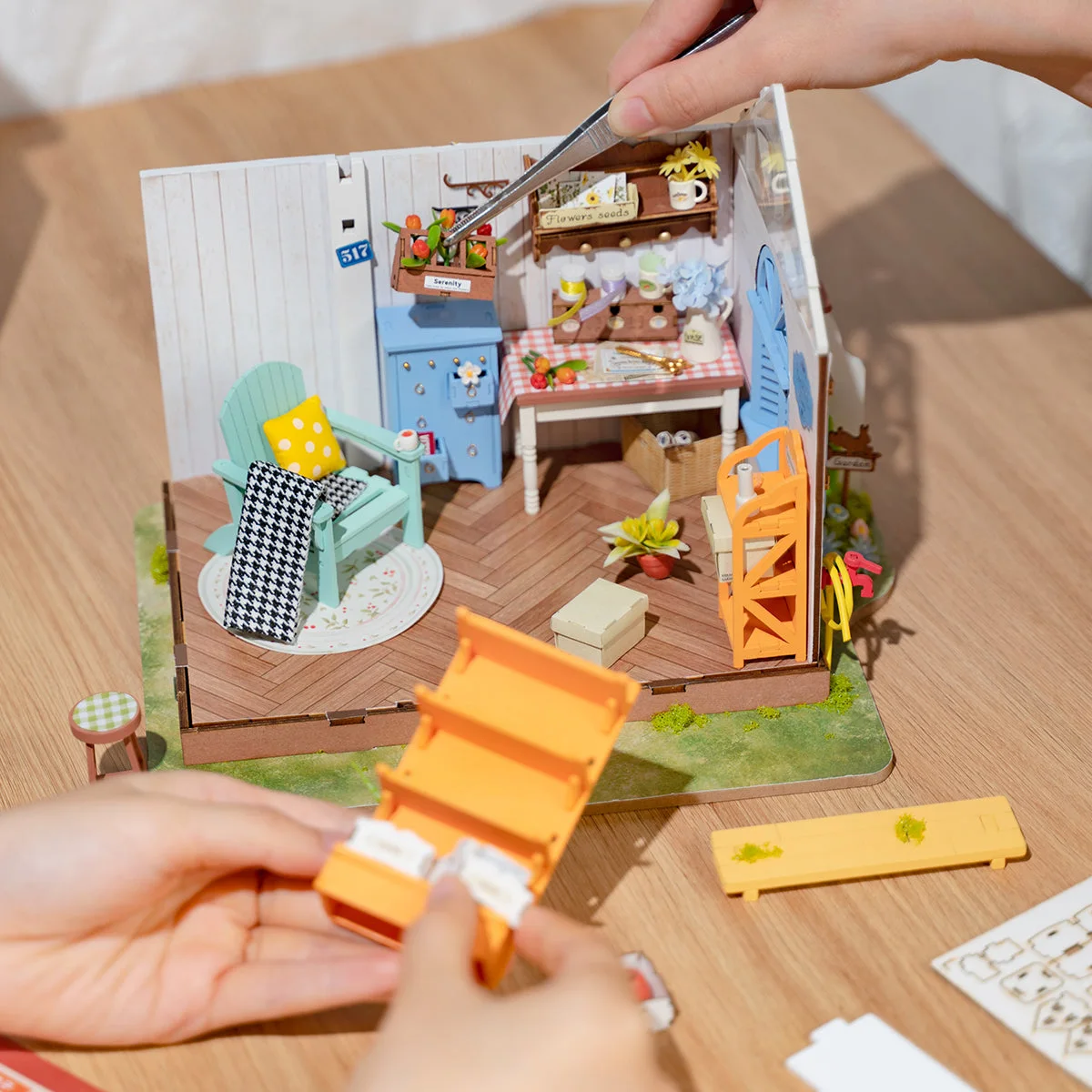 Rolife Dreamy Garden House DIY Miniature House Kit DG163 — manufacturer detail 4