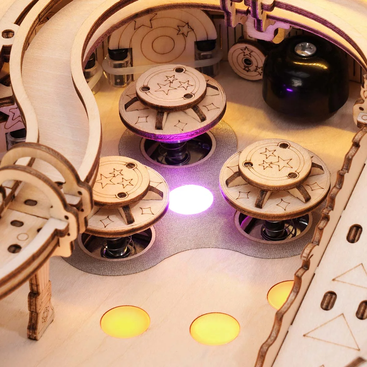 ROKR 3D Pinball Machine 3D Wooden Puzzle EG01 — manufacturer detail 6