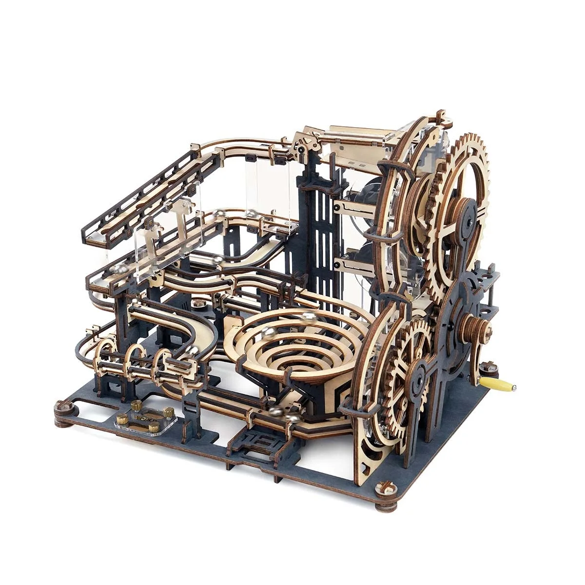 ROKR Marble Night City Marble Run 3D Wooden Puzzle LGA01 — product overview