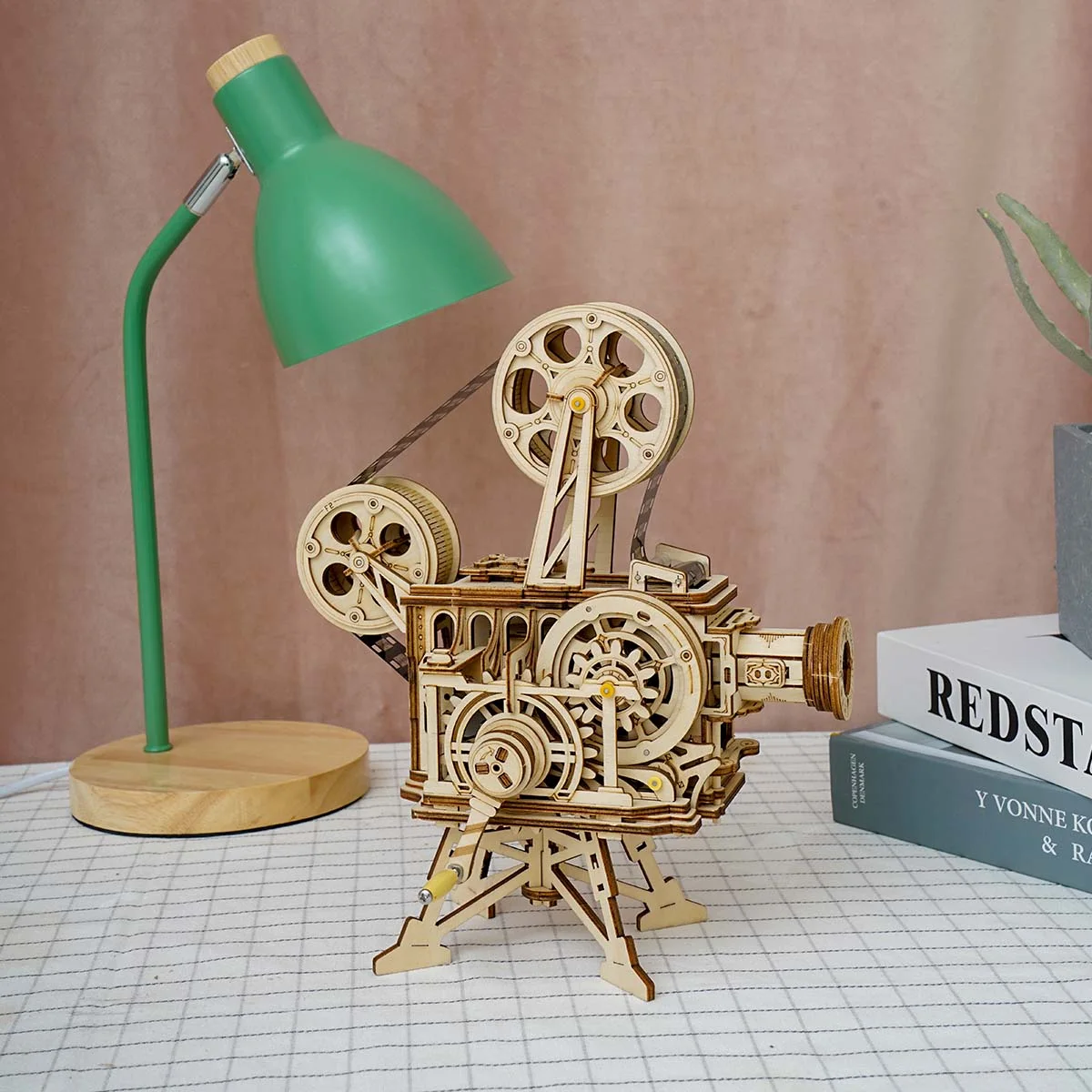 ROKR Vitascope Movie Projector 3D Wooden Puzzle LK601 — manufacturer detail 2