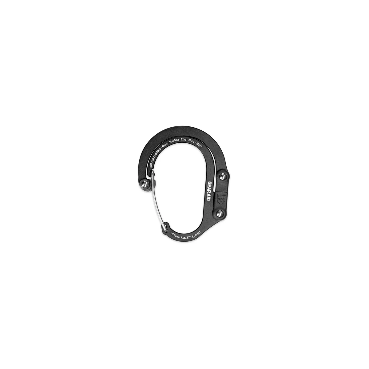 Heroclip Small in Stealth Black