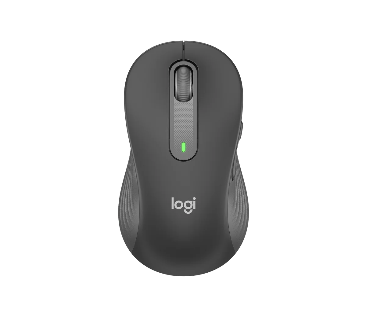 Logitech M650 L Left graphite top angle