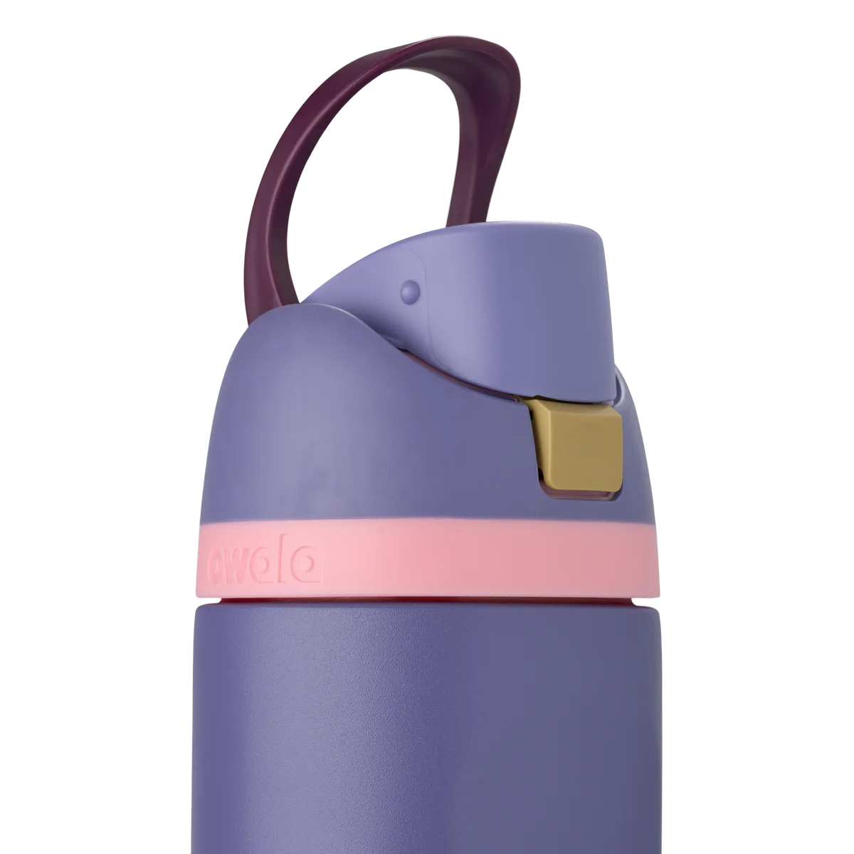 Owala Blue Jay FreeSip carry loop close-up