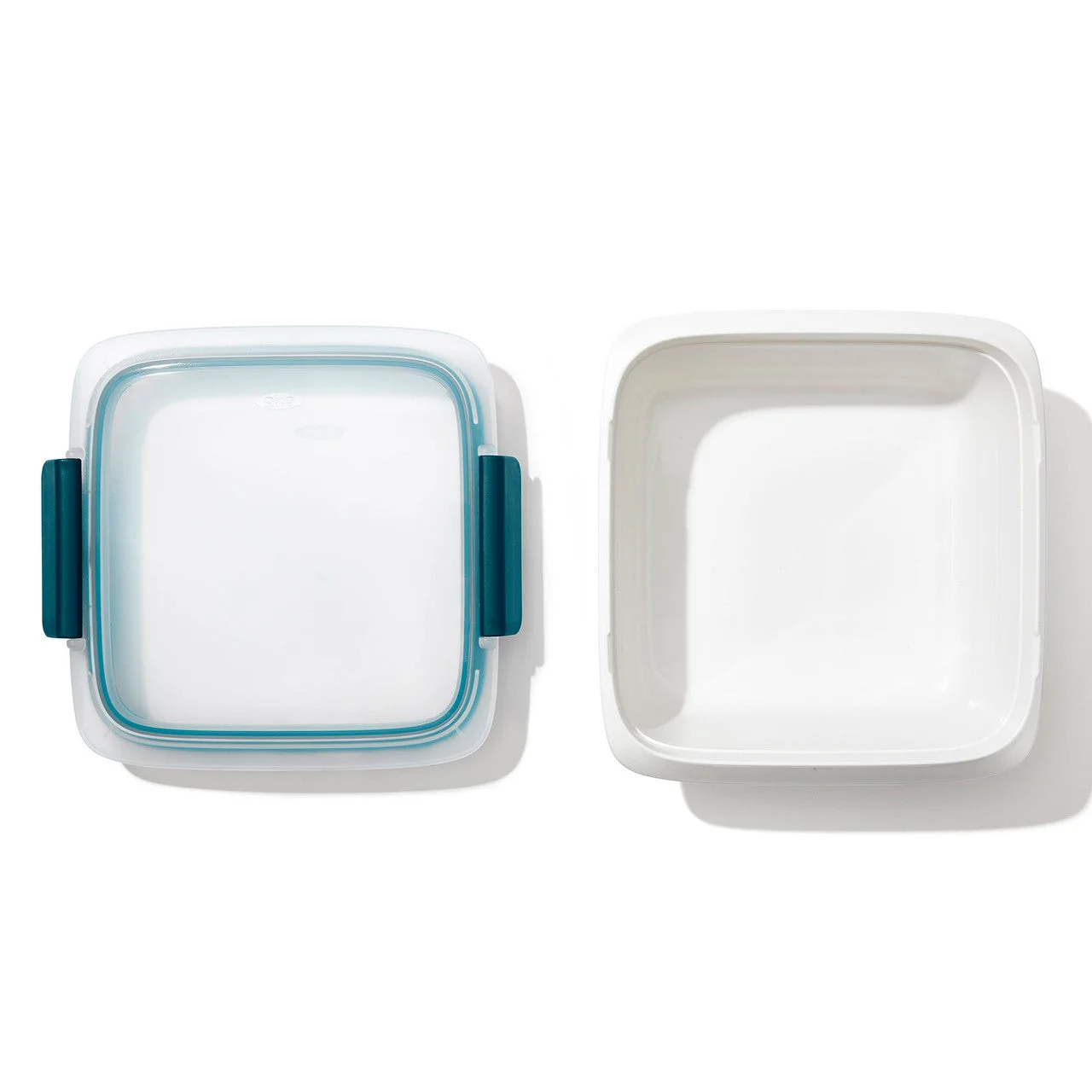 OXO Prep & Go Salad Container — 6.3 Cup, Teal — manufacturer detail 1