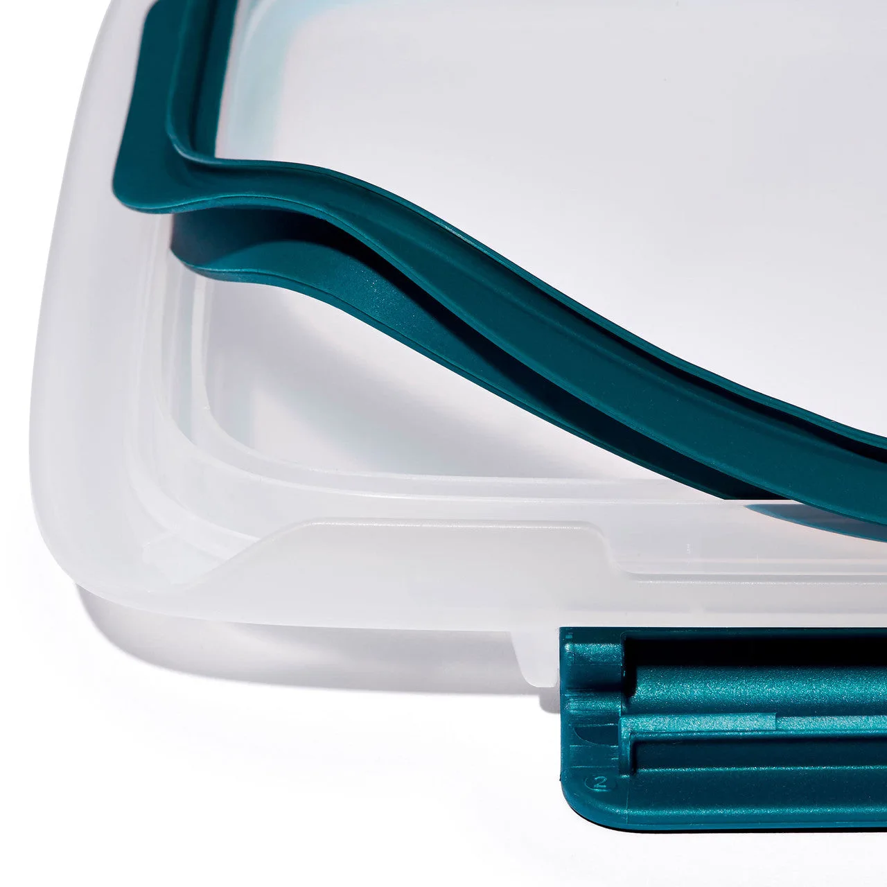 OXO Prep & Go Salad Container — 6.3 Cup, Teal — manufacturer detail 10