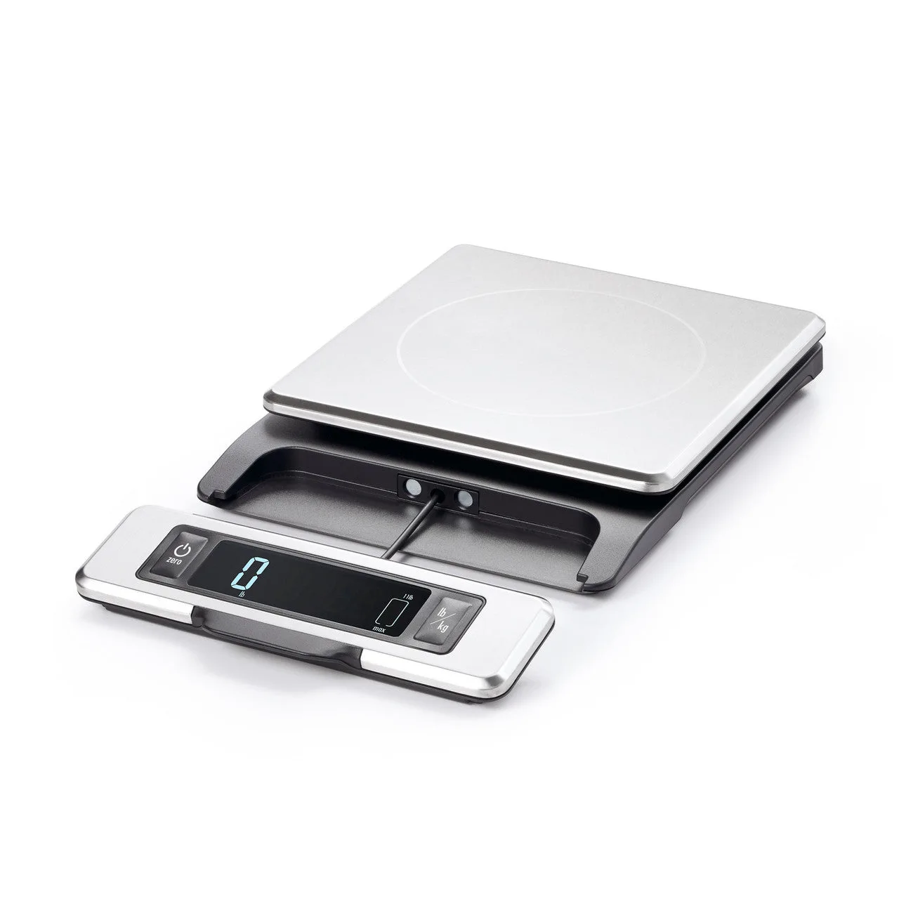 OXO 11-Pound Stainless Steel Food Scale with Pull-Out Display — manufacturer detail 6