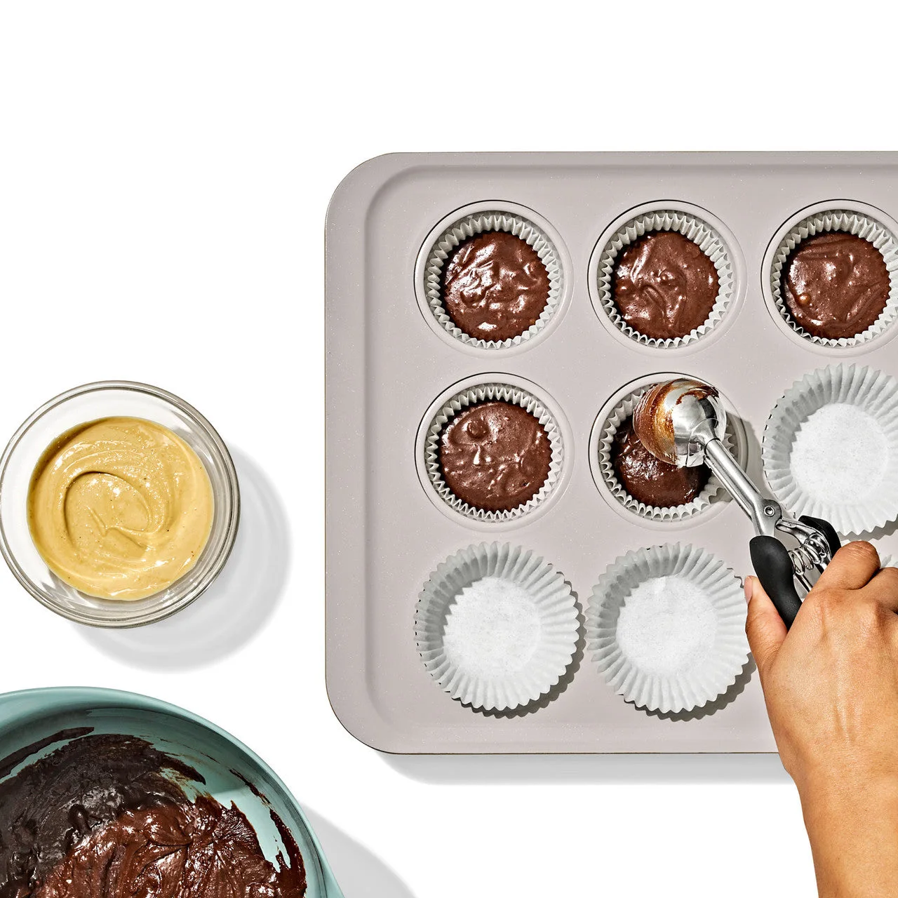 OXO Good Grips 12-Cup Muffin Pan — product detail 7