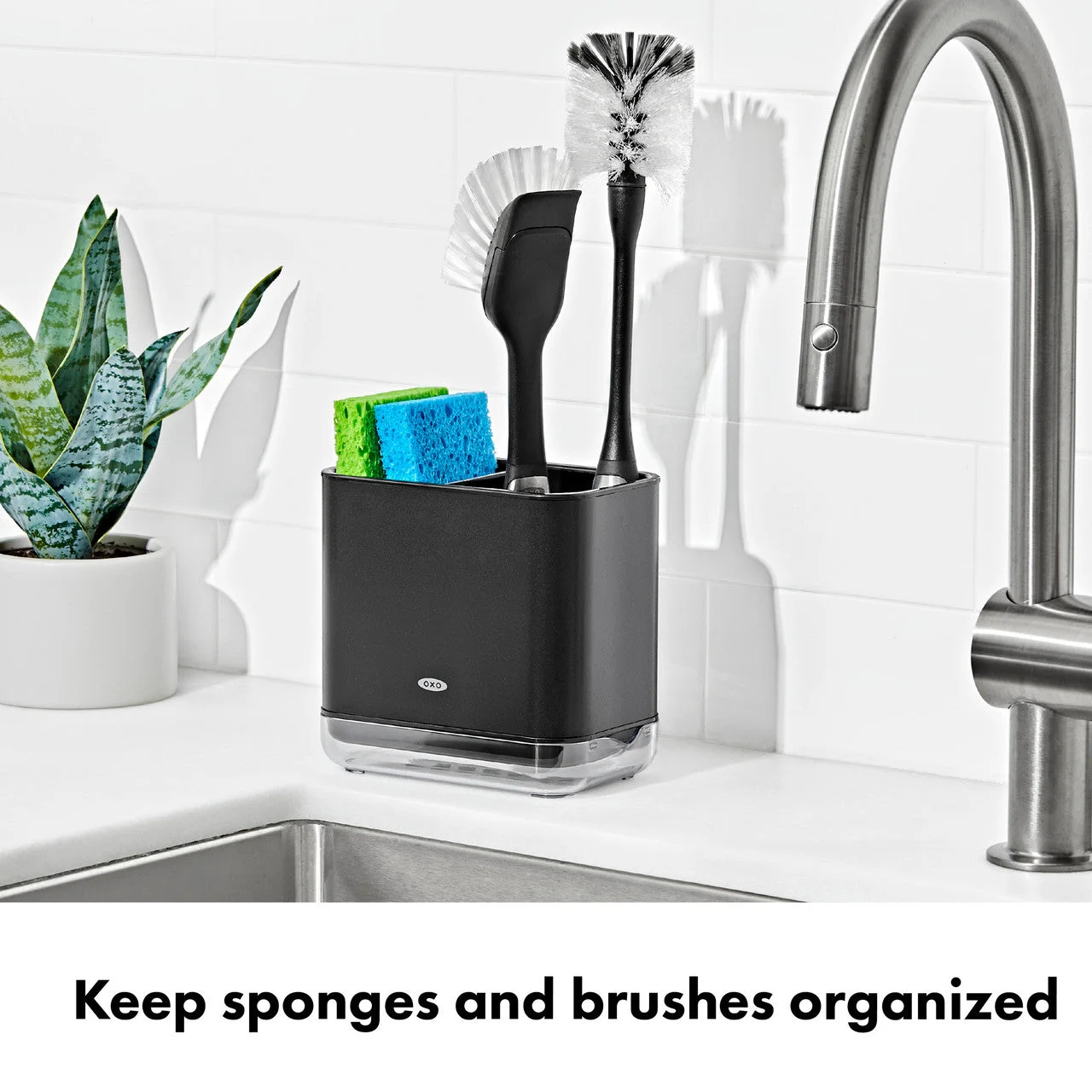 OXO Good Grips Stainless Steel Sink Caddy — product detail 8