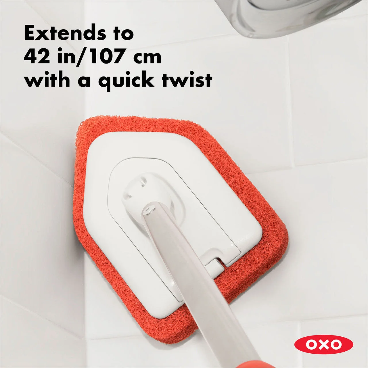 OXO Extendable Tub & Tile Scrubber — product detail 5