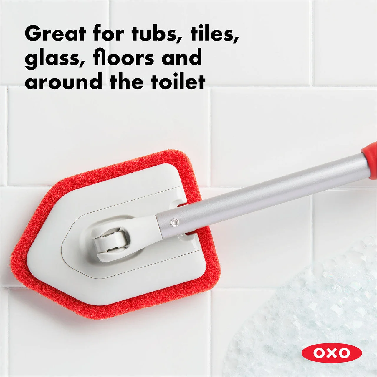OXO Extendable Tub & Tile Scrubber — product detail 6