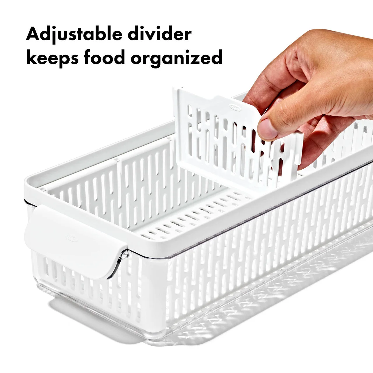 OXO Produce Saver, Long Bin — product detail 6