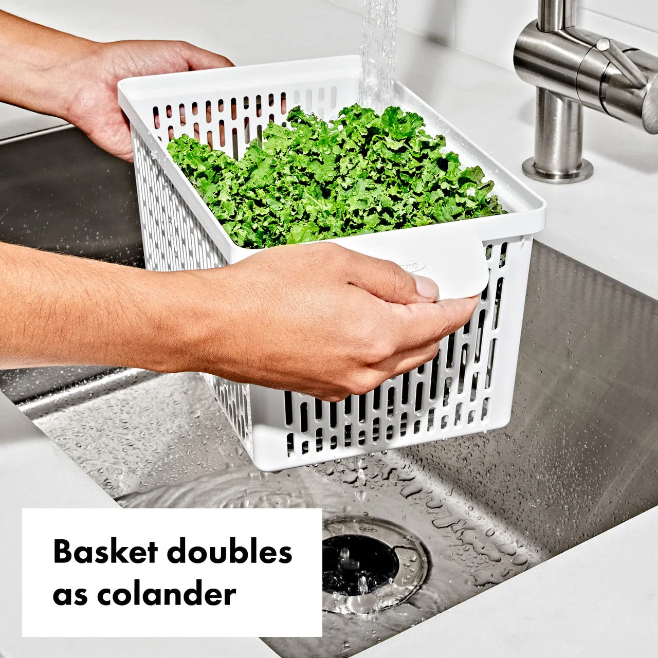OXO Produce Saver, Long Bin — product detail 7