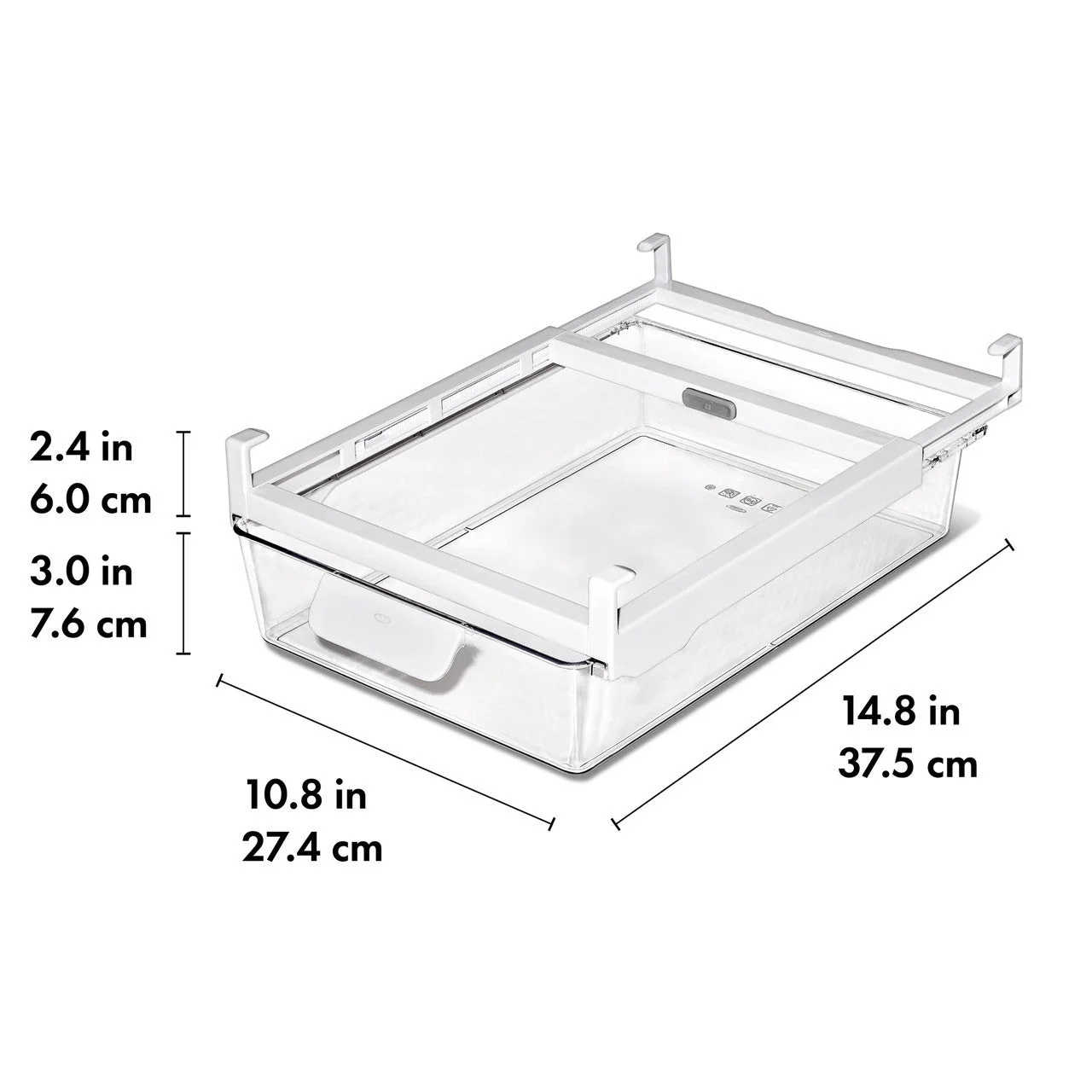 OXO Refrigerator Under-Shelf Drawer — product detail 7