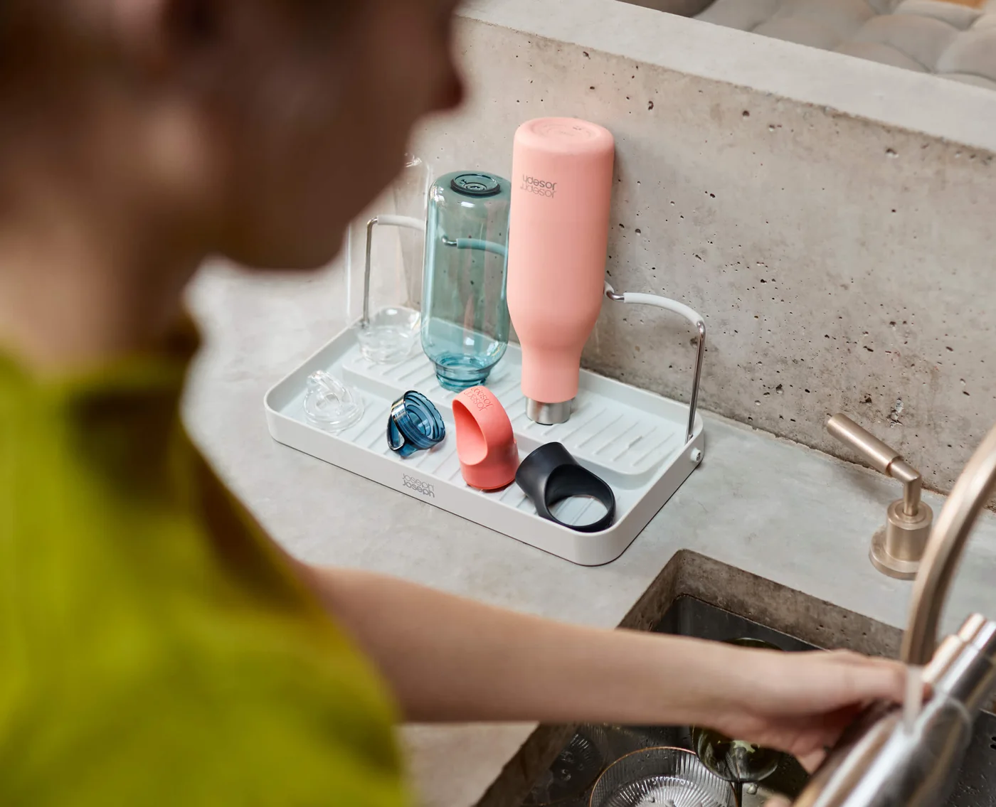 Joseph Joseph DrySmart™ Folding Bottle Drying Rack — product detail 3