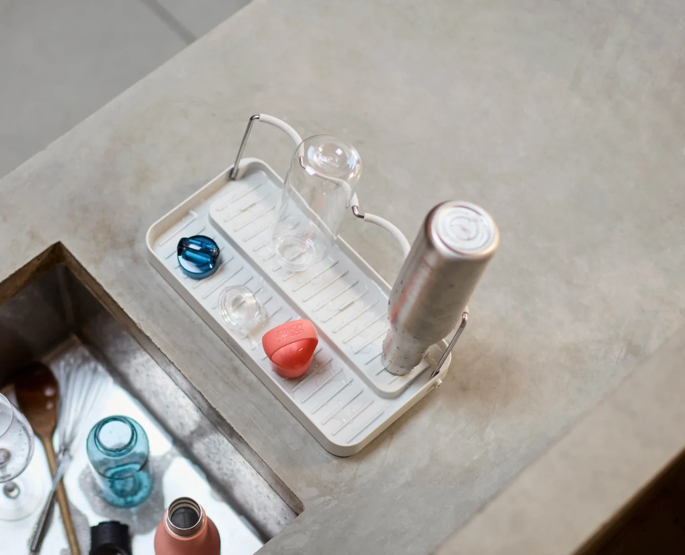 Joseph Joseph DrySmart™ Folding Bottle Drying Rack — product detail 4