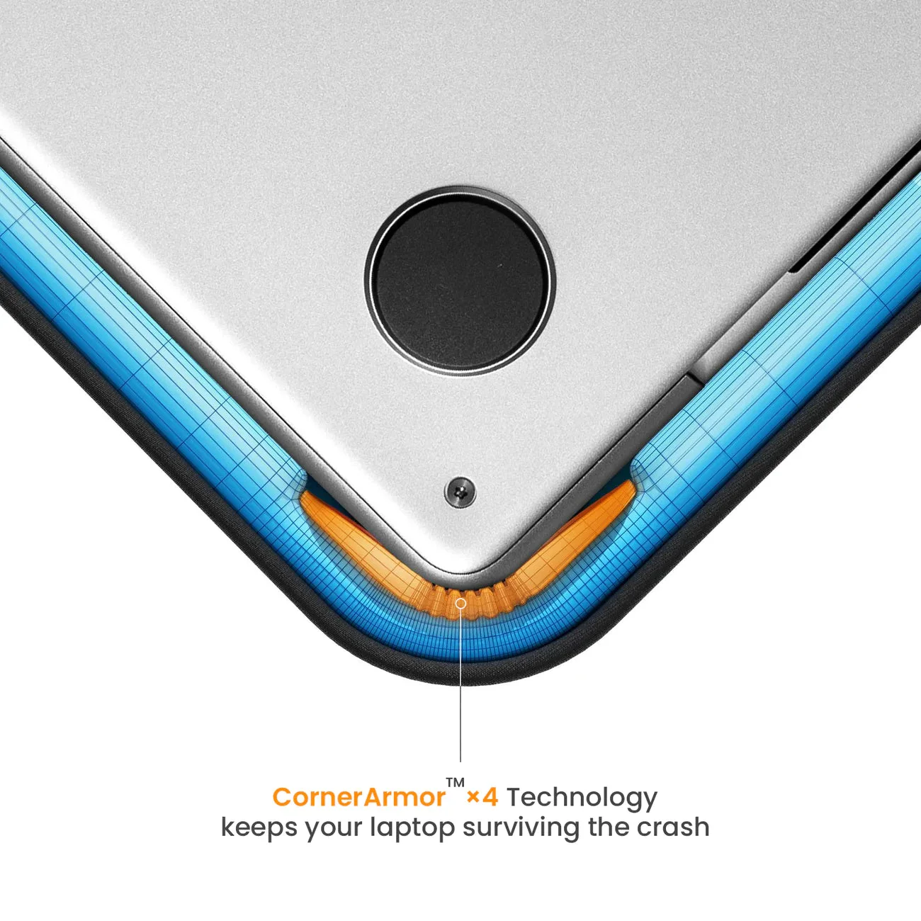 tomtoc Defender-A13 Laptop Sleeve for 13 inch MacBook Air/Pro — product detail 3