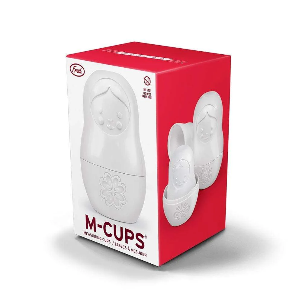 M-Cups packaging for the original white set.