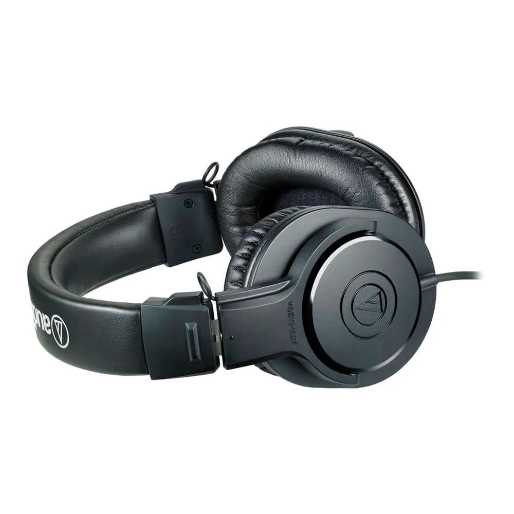 Black earcups and padded headband viewed from above.