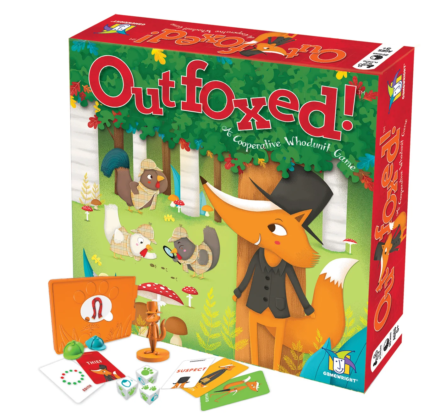 Outfoxed box,decoder,foxpawn andothercomponents.