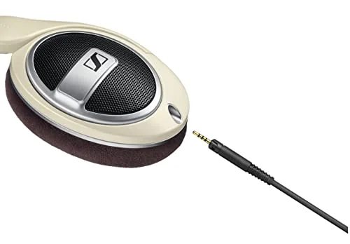 Close-up of the earcup and detachable cable connection.