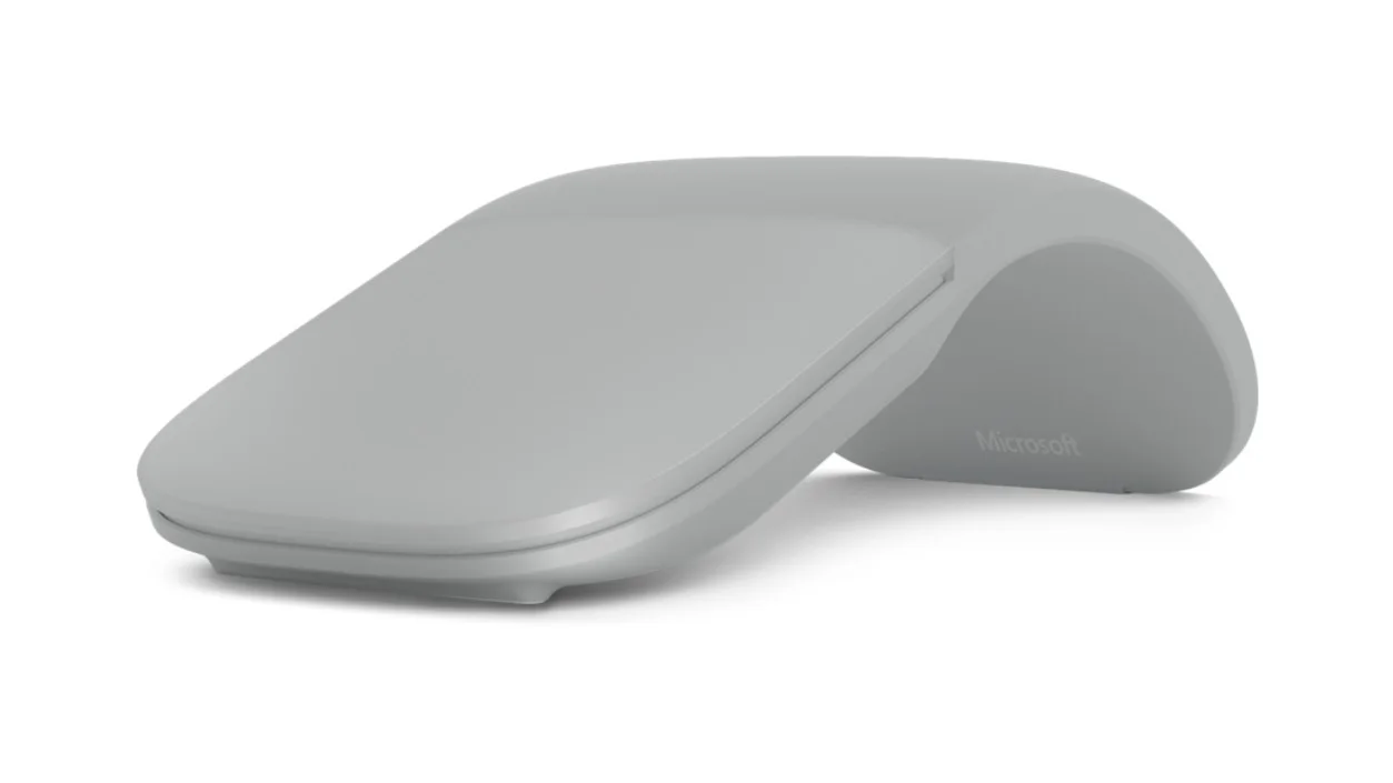Light Grey Surface Arc in its curved working position.