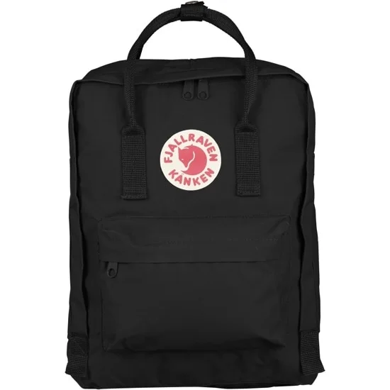 The selected Black 550 Original Kanken 16L; not the Laptop version.