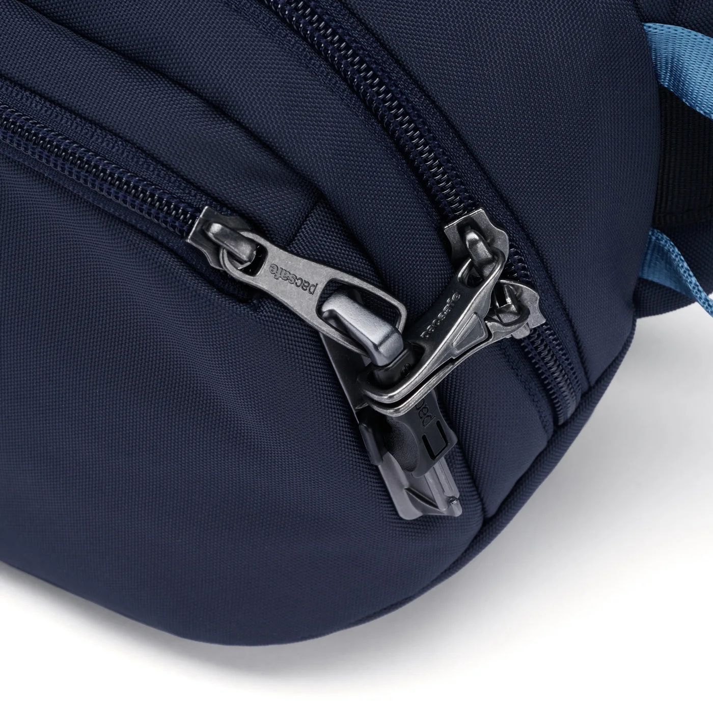 Locking zipper hardware is designed to slow access, not make the bag invulnerable.