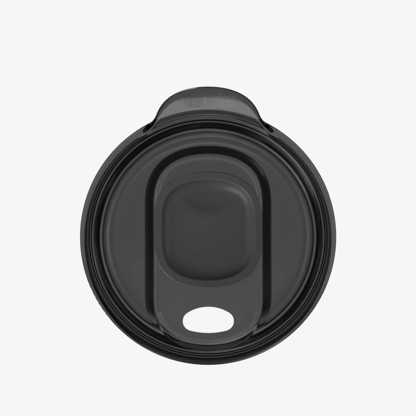 Top view of the Slide Lid; splash-resistant, not leakproof.