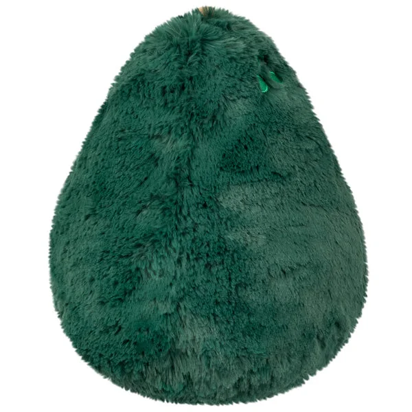 Dark-green back of the Mini Avocado plush.