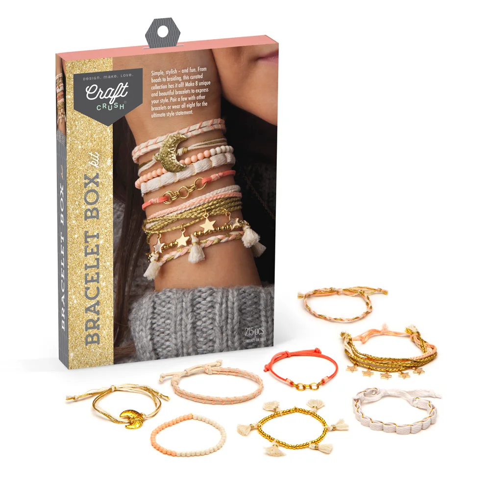 Eight finished-design examples demonstrate the coordinated palette, not an additional jewelry purchase.
