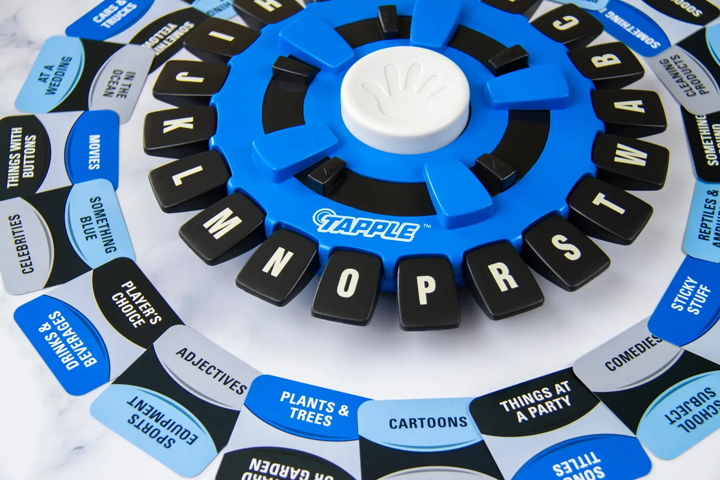 Wheel alongside several categories.