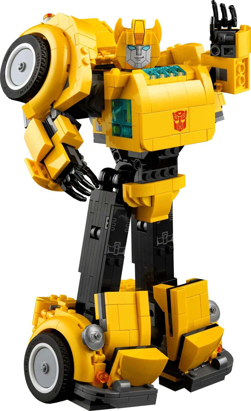 Rear view of Bumblebee in robot mode.