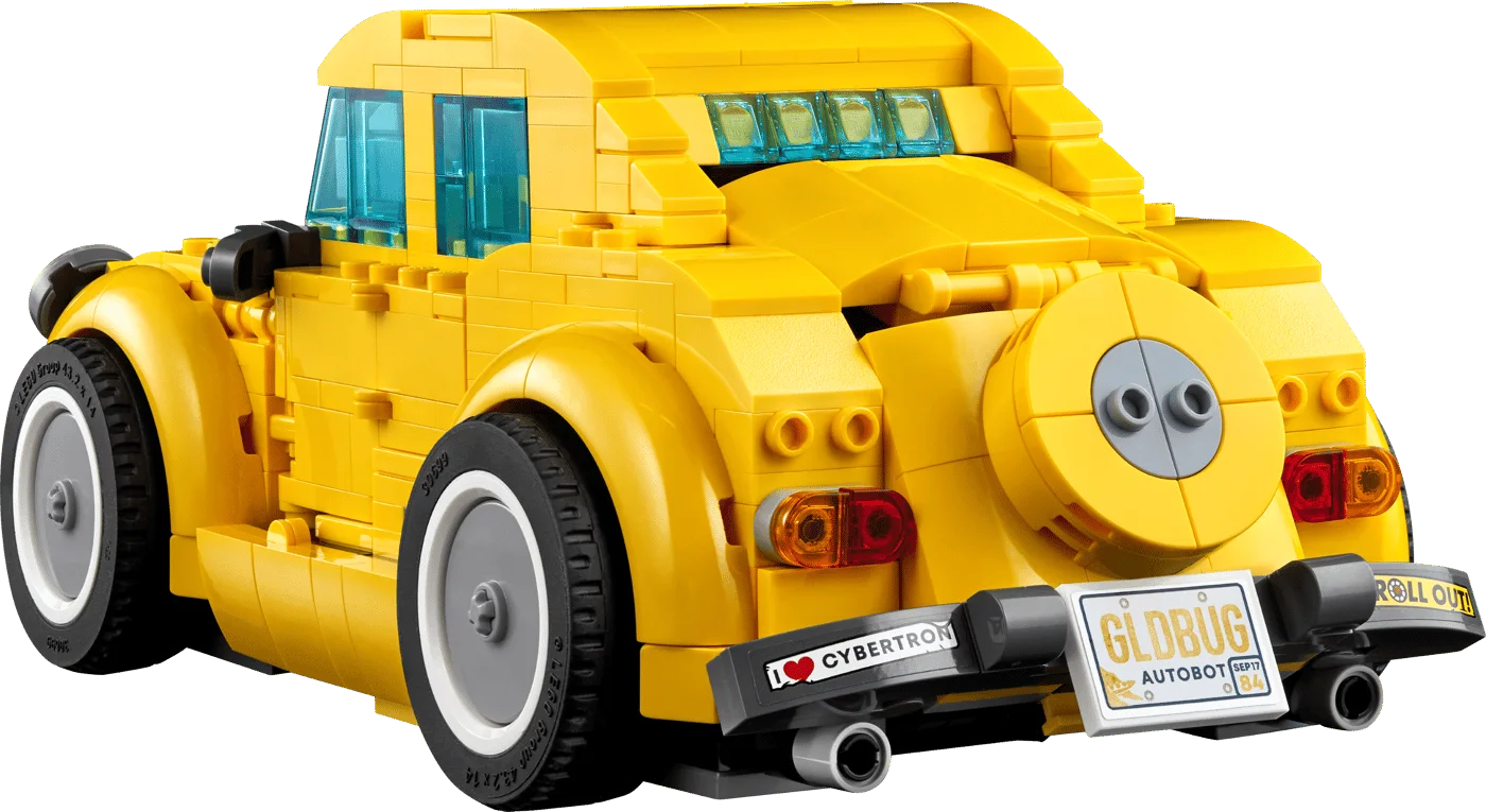 Rear of the vehicle mode with its licence-plate detail.